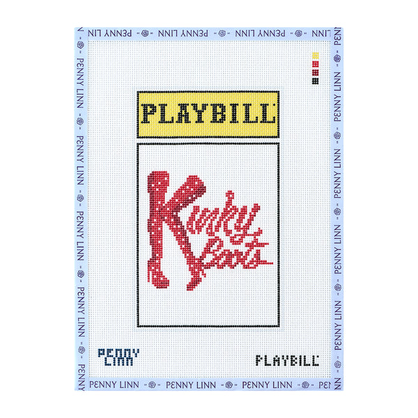 Life-Sized Kinky Boots Playbill
