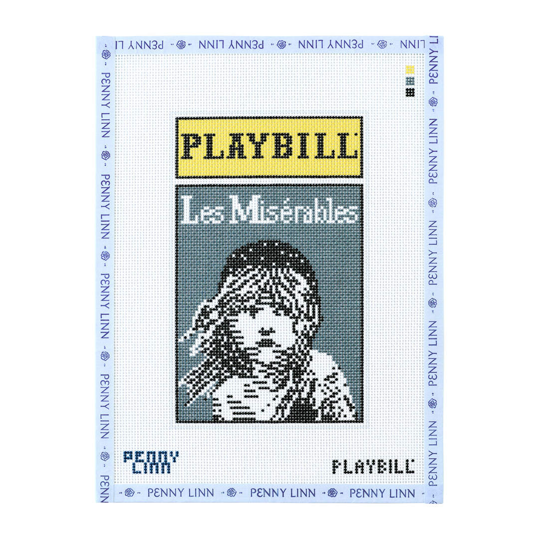Life-Sized Les Miserables Playbill