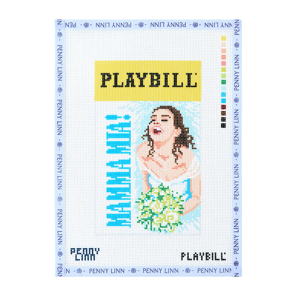 Life-Sized Mamma Mia Playbill