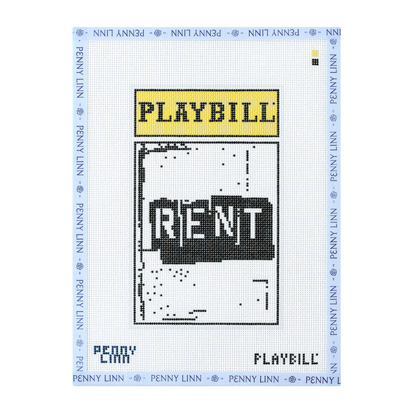 Life-Sized Rent Playbill