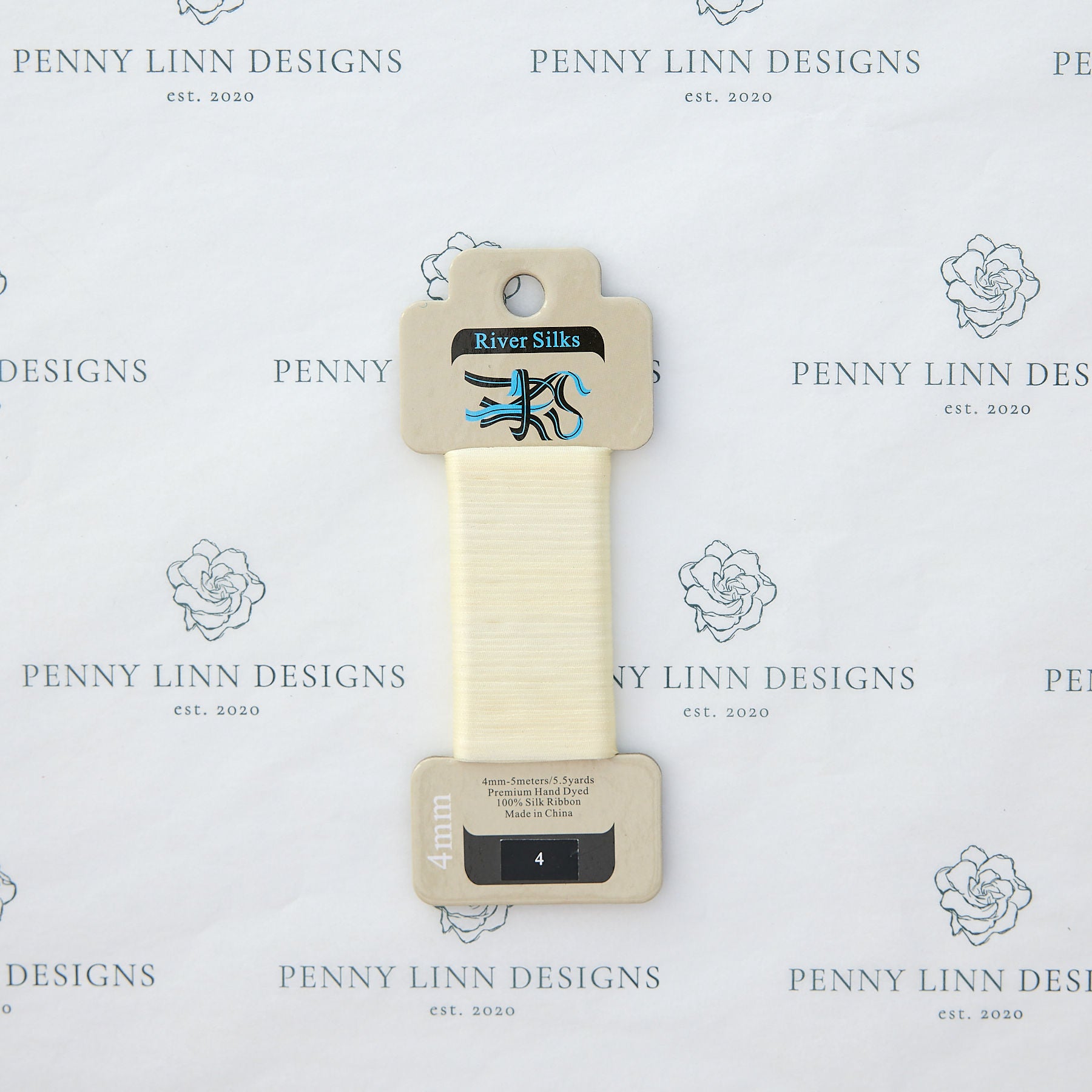 River Silk 04 Vanilla 4mm