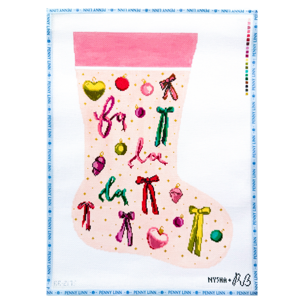 Bows & Baubles Stocking