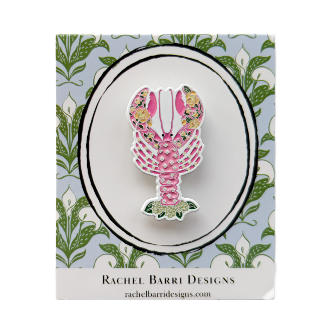 Lola the Lobster - Pink Needleminder