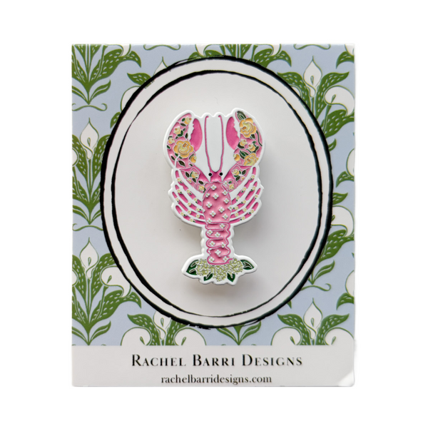 Lola the Lobster - Pink Needleminder