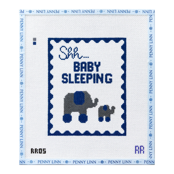 Shh Baby Sleeping - Elephants
