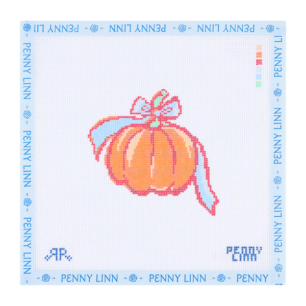 Fall Pumpkin with Bow