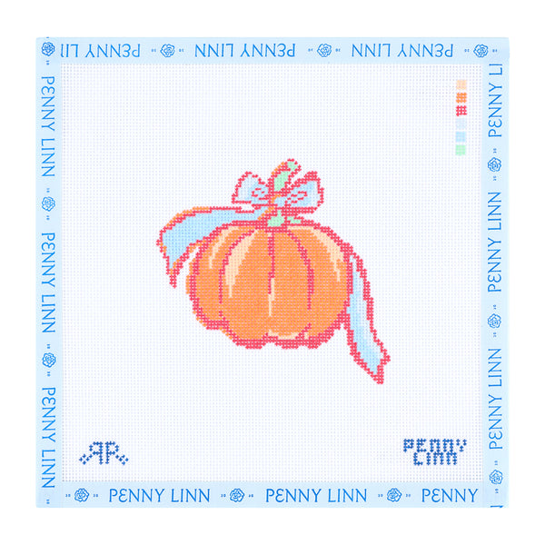 Fall Pumpkin with Bow
