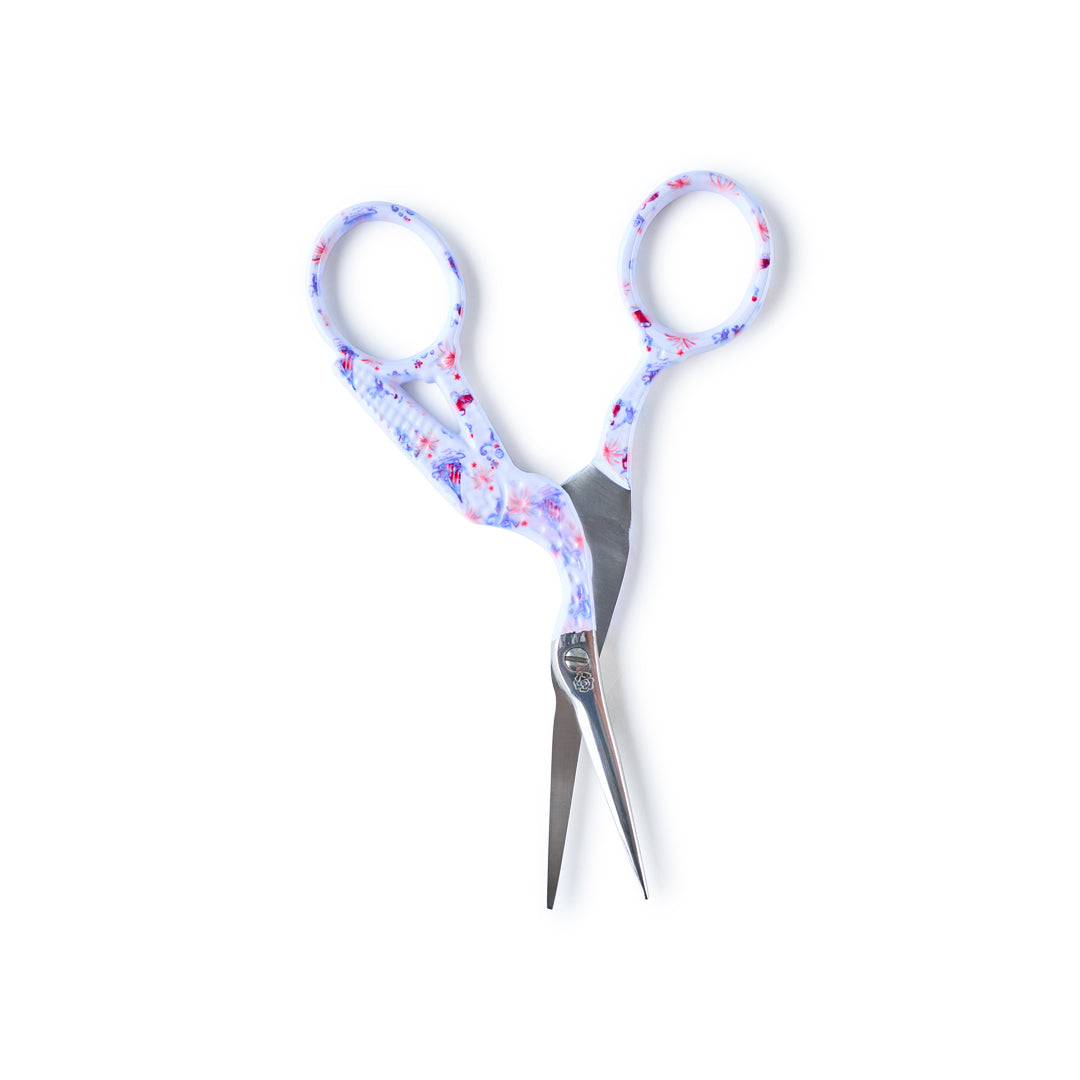 Fireworks and Friends Crane Scissors