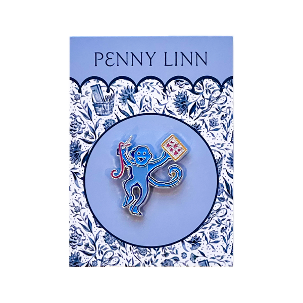 Roller Rabbit Needlepoint Monkey Needleminder