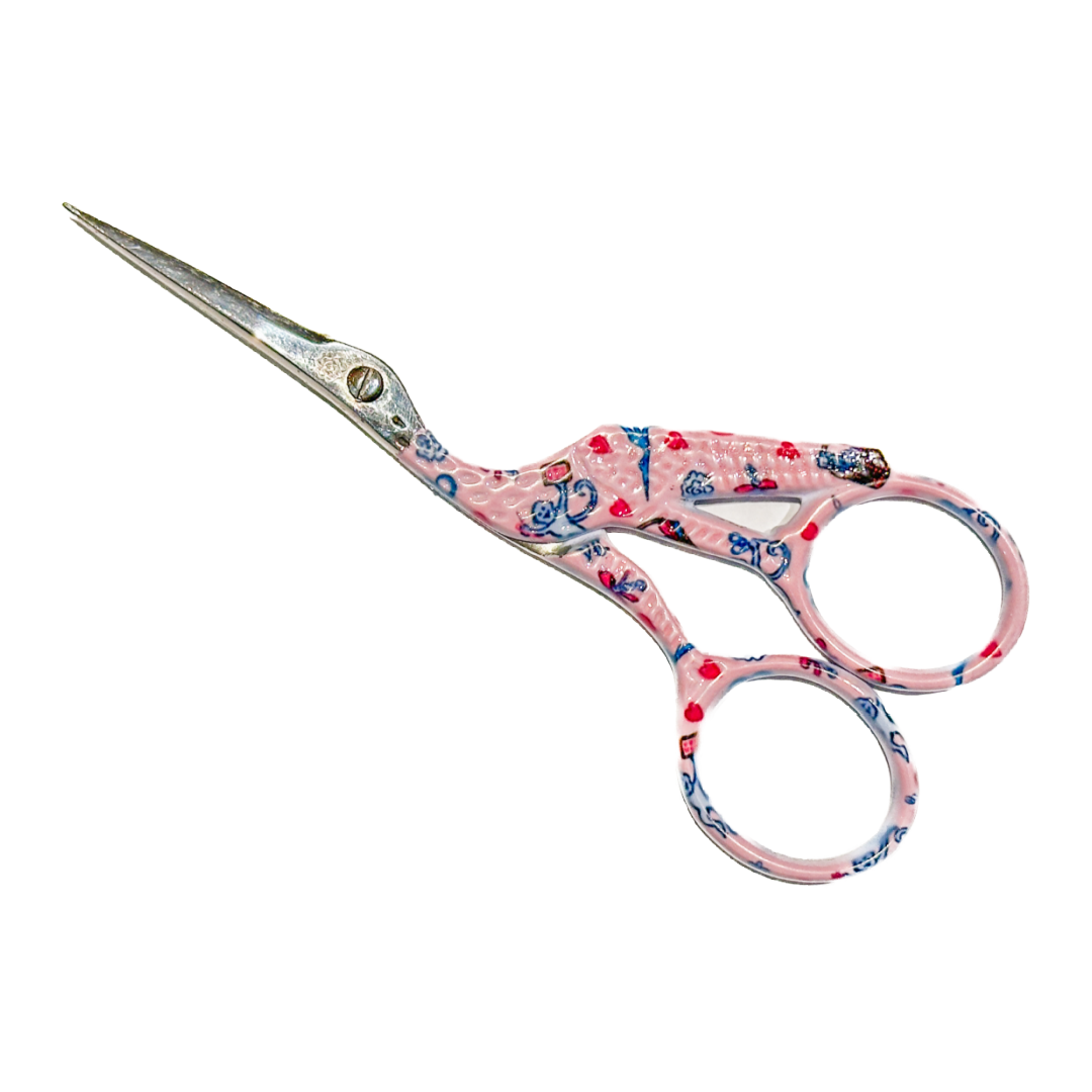 Roller Rabbit Needlepoint Print Scissors Large