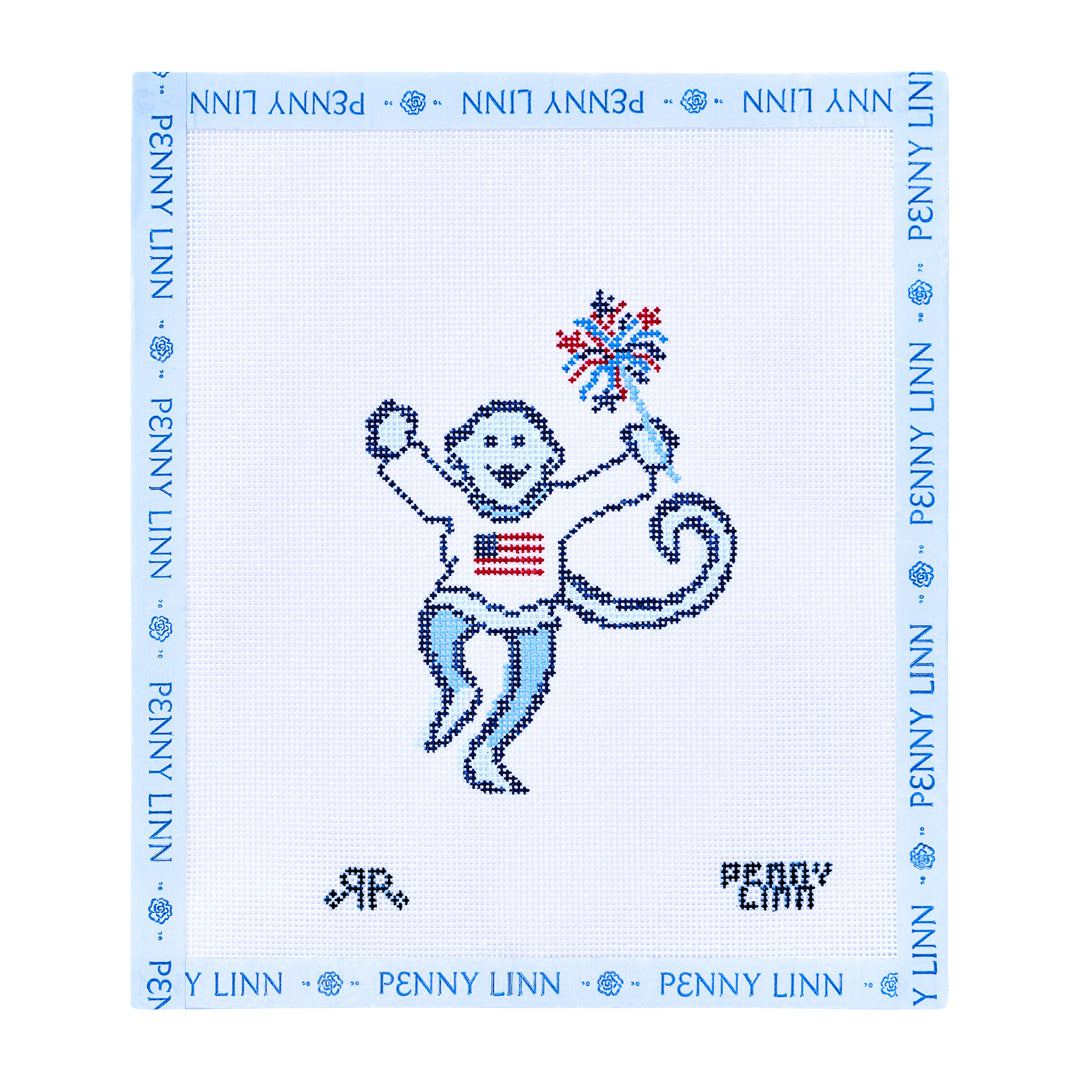 Star Spangled Banner Monkey