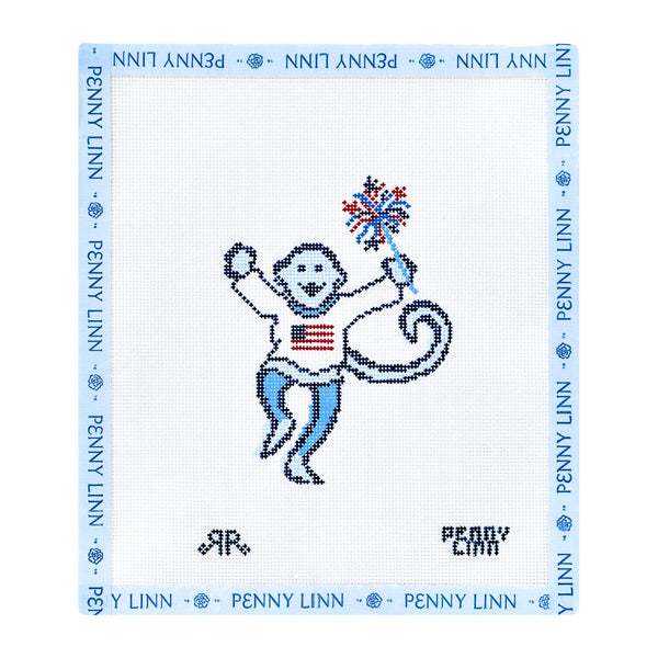 Star Spangled Banner Monkey