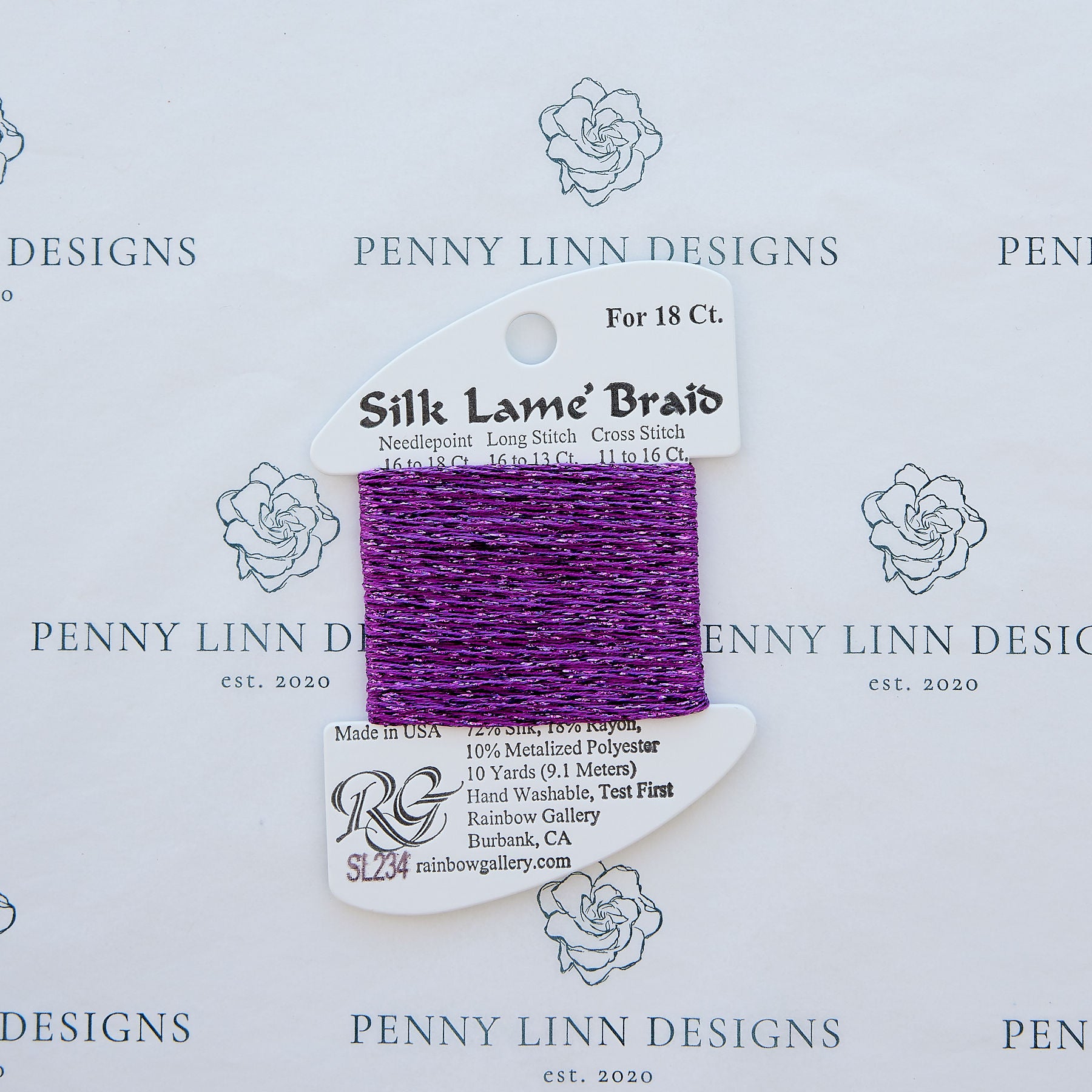 Silk Lamé SL234 Striking Purple