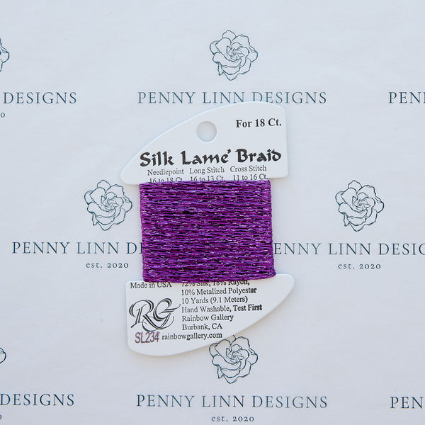 Silk Lamé SL234 Striking Purple