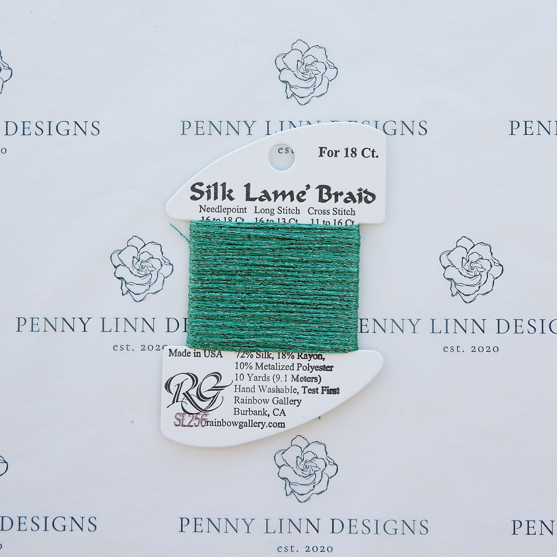 Silk Lamé Braid 256 Desert Sage