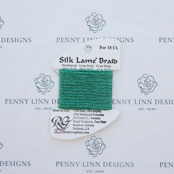 Silk Lamé Braid 256 Desert Sage