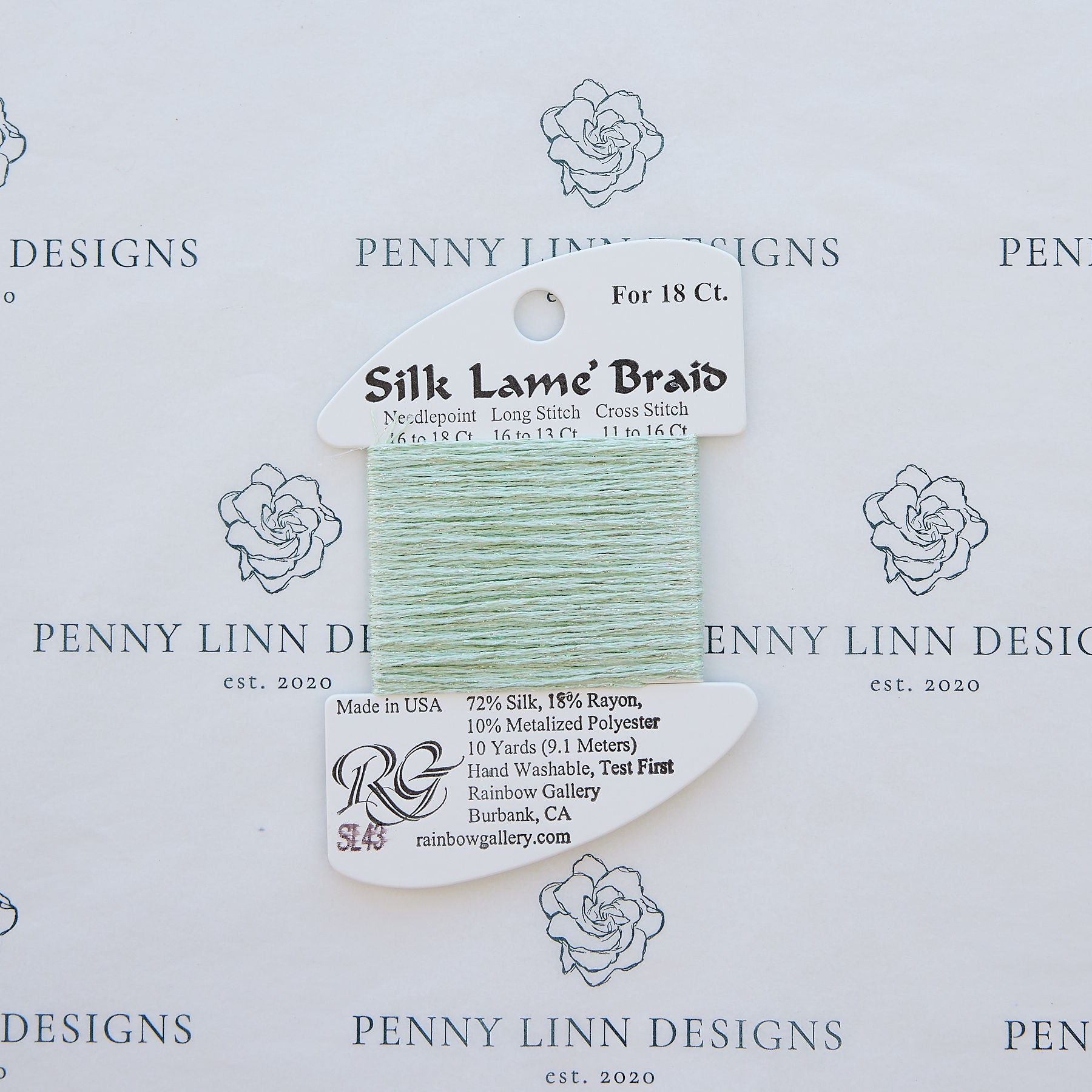 Silk Lamé Braid SL43 Lite Mint