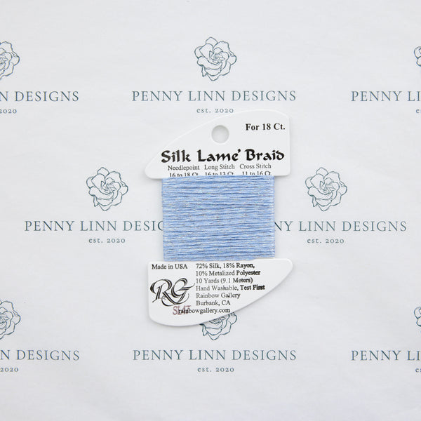 Silk Lamé Braid SL47 Lavender Blue