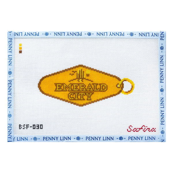 Emerald City Key Tag