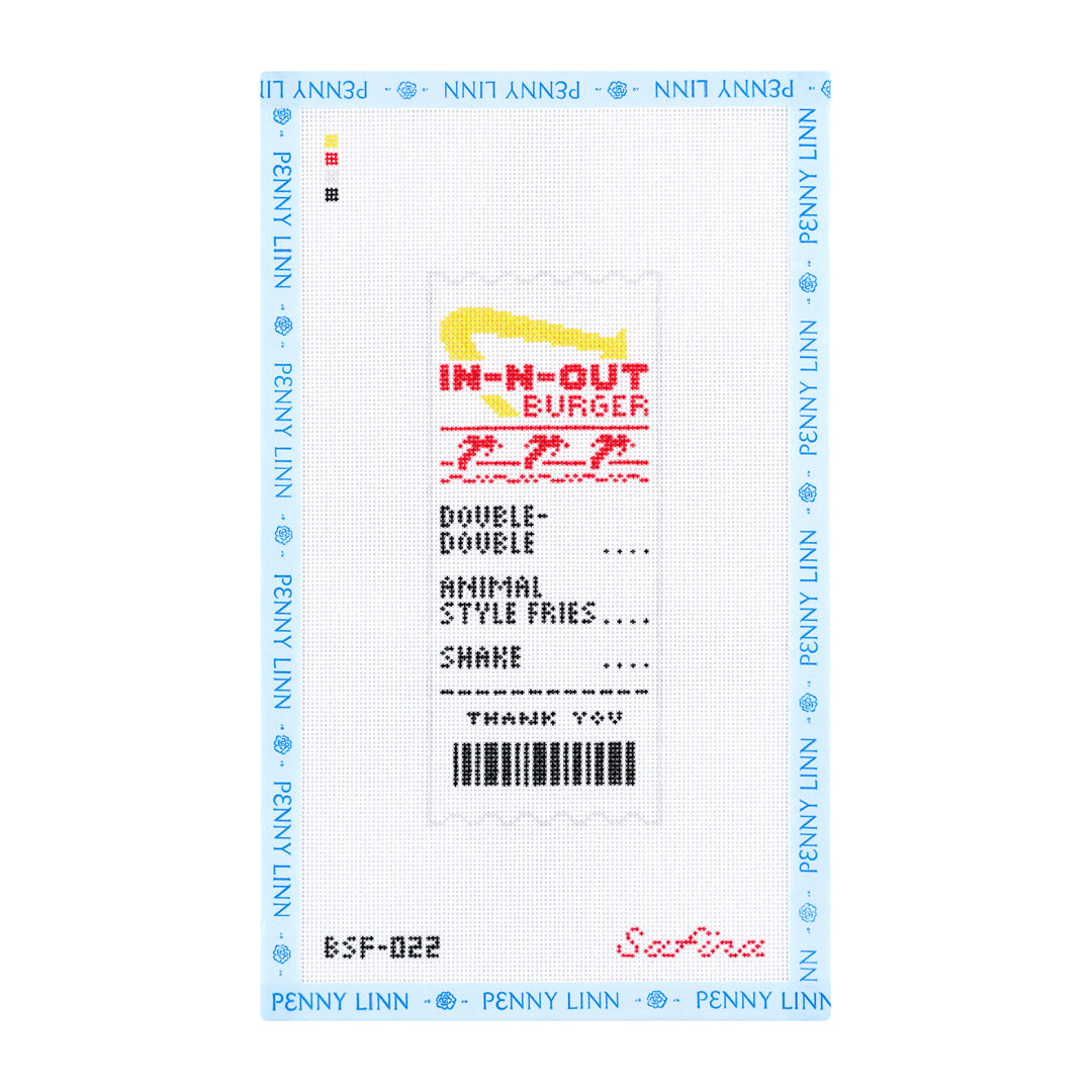 In-N-Out Receipt