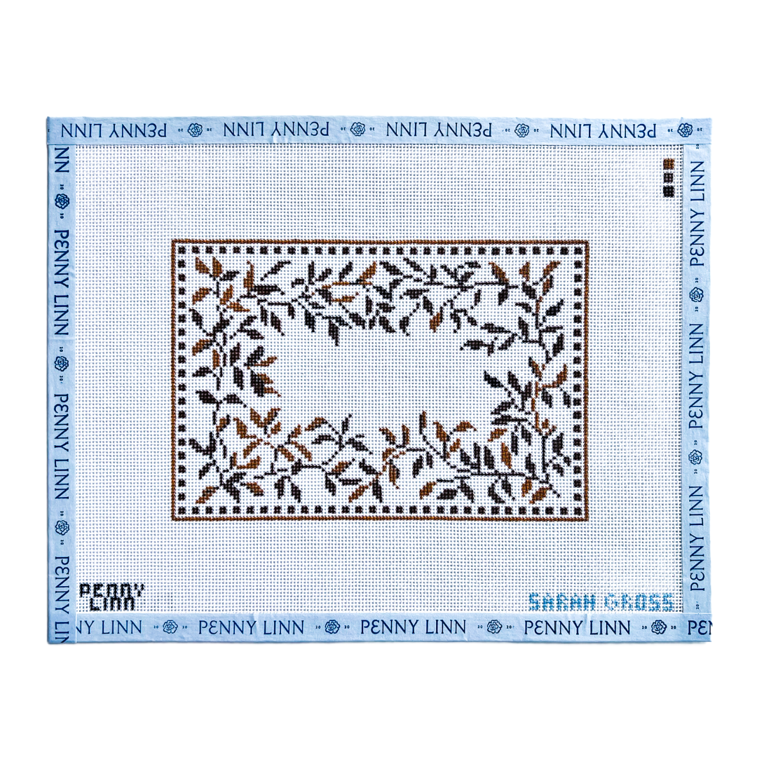 Batik Floral Wreath