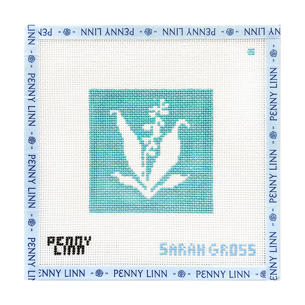 Silhouette Coaster - Lily of the Valley