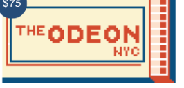Odeon Matchbook Canvas