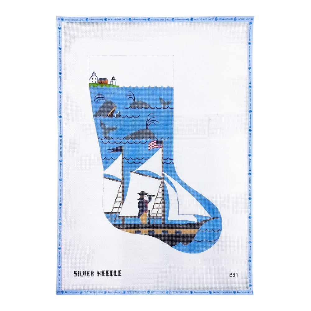 Nantucket Captain Christmas Stocking