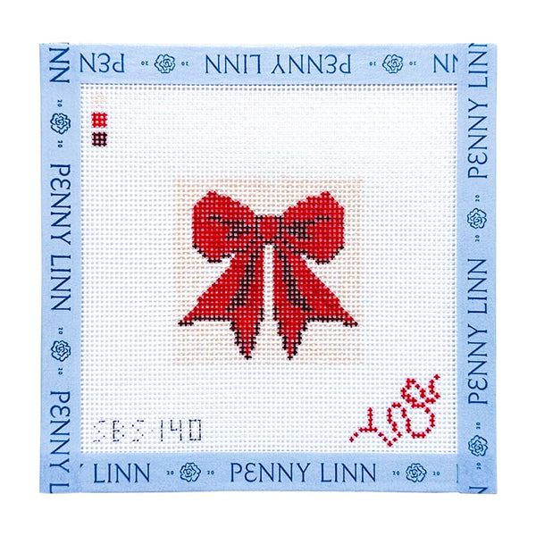 Mini Bow Needlepoint Canvas