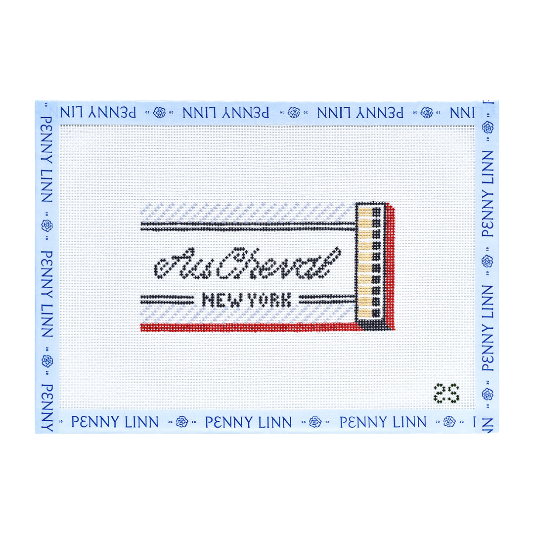 Au Cheval Matchbook Canvas