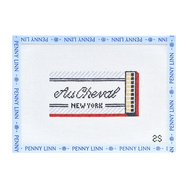 Au Cheval Matchbook Canvas