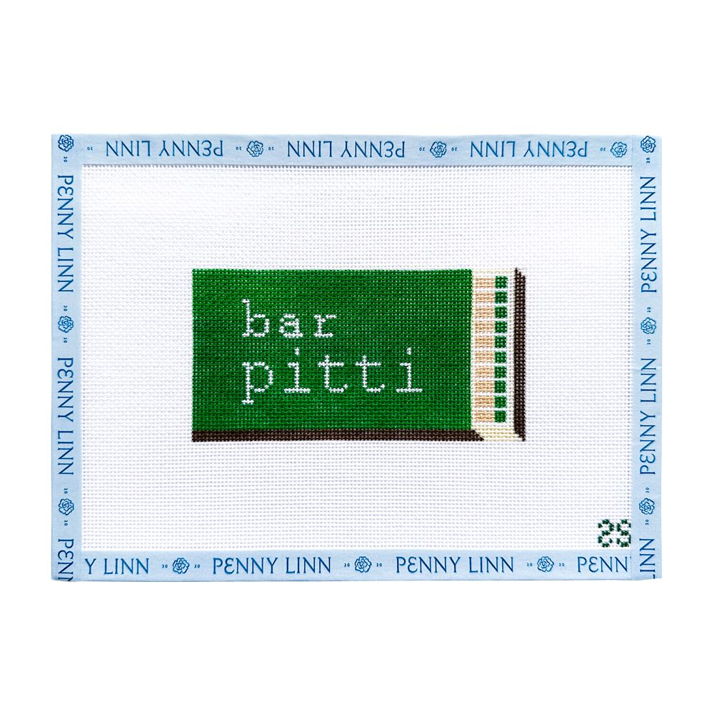 Bar Pitti Matchbook Canvas