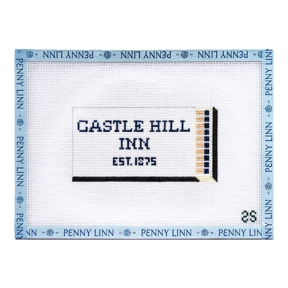 Castle Hill Inn Matchbook Canvas – Penny Linn