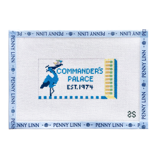 Commander's Palace Matchbook Canvas