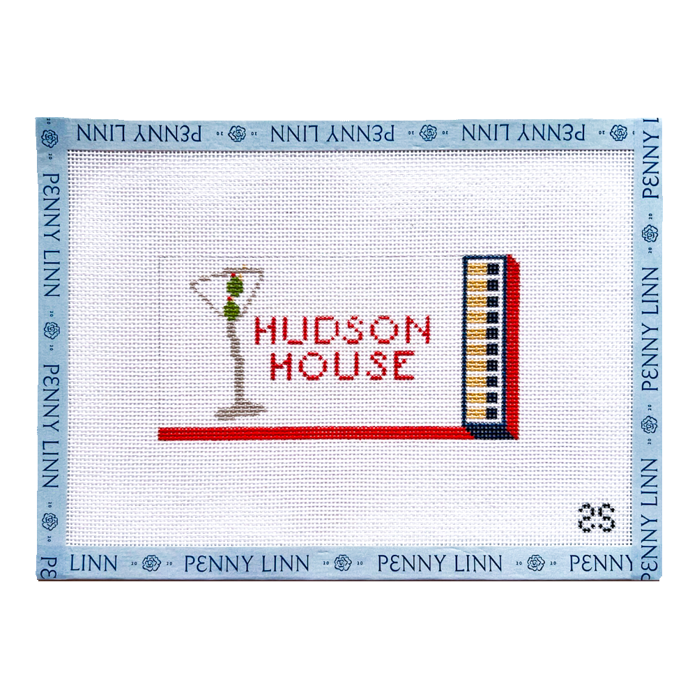 Hudson House Matchbook Canvas