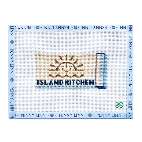 Island Kitchen Matchbook Canvas