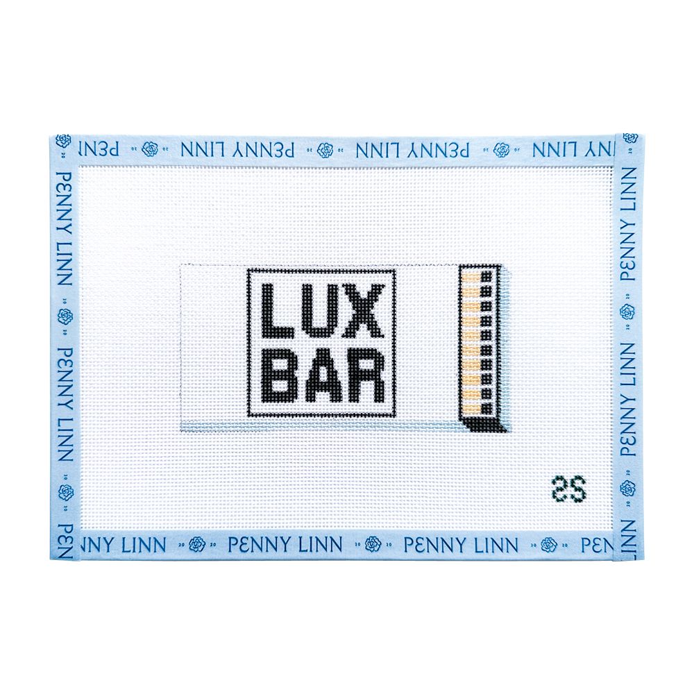 Lux Bar Matchbook Canvas – Penny Linn