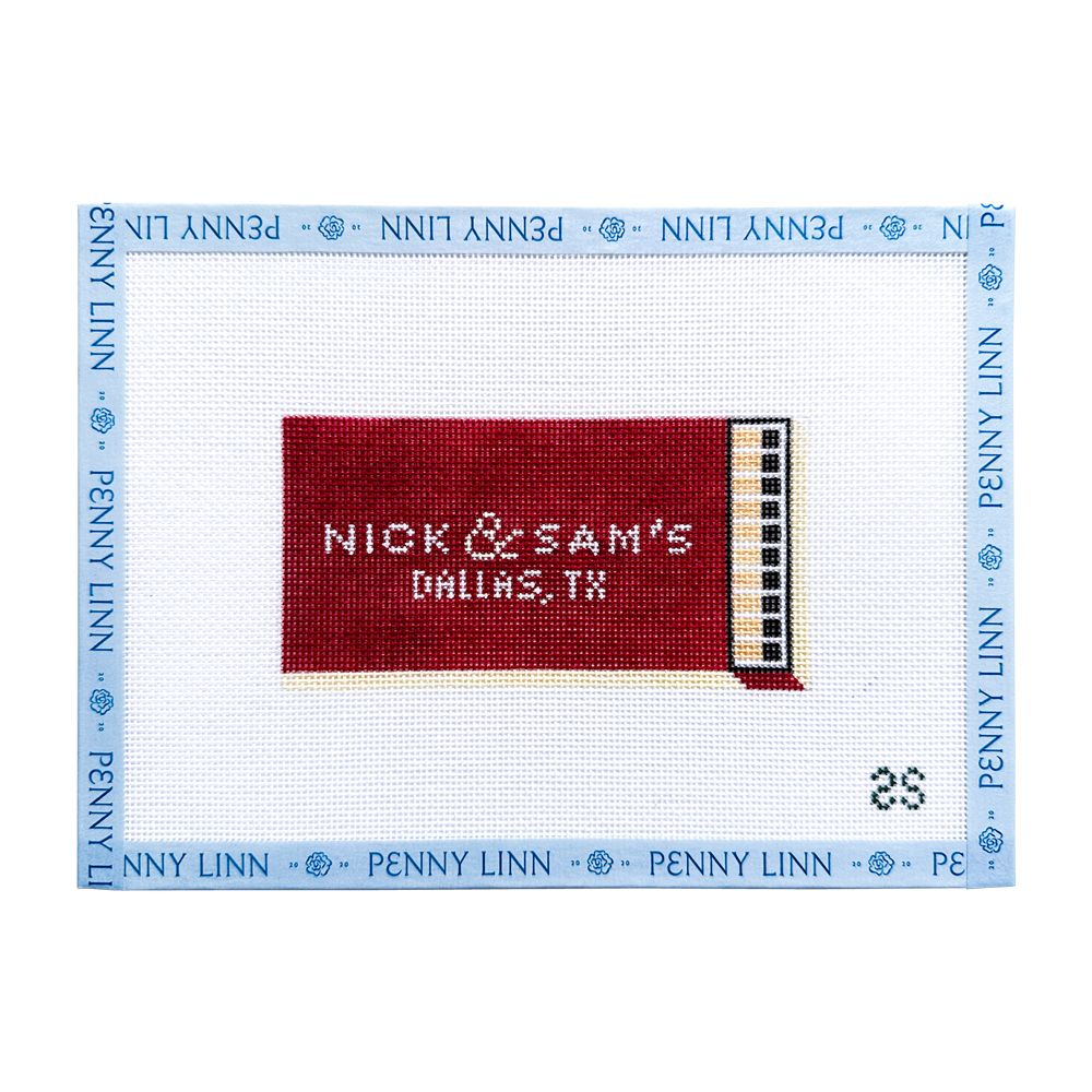 Nick & Sam's Matchbook Canvas – Penny Linn