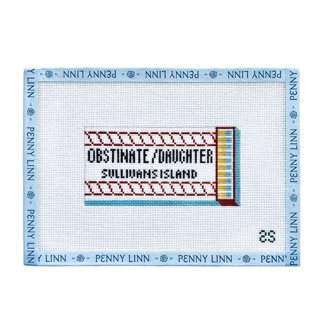 Obstinate Daughter Matchbook Canvas