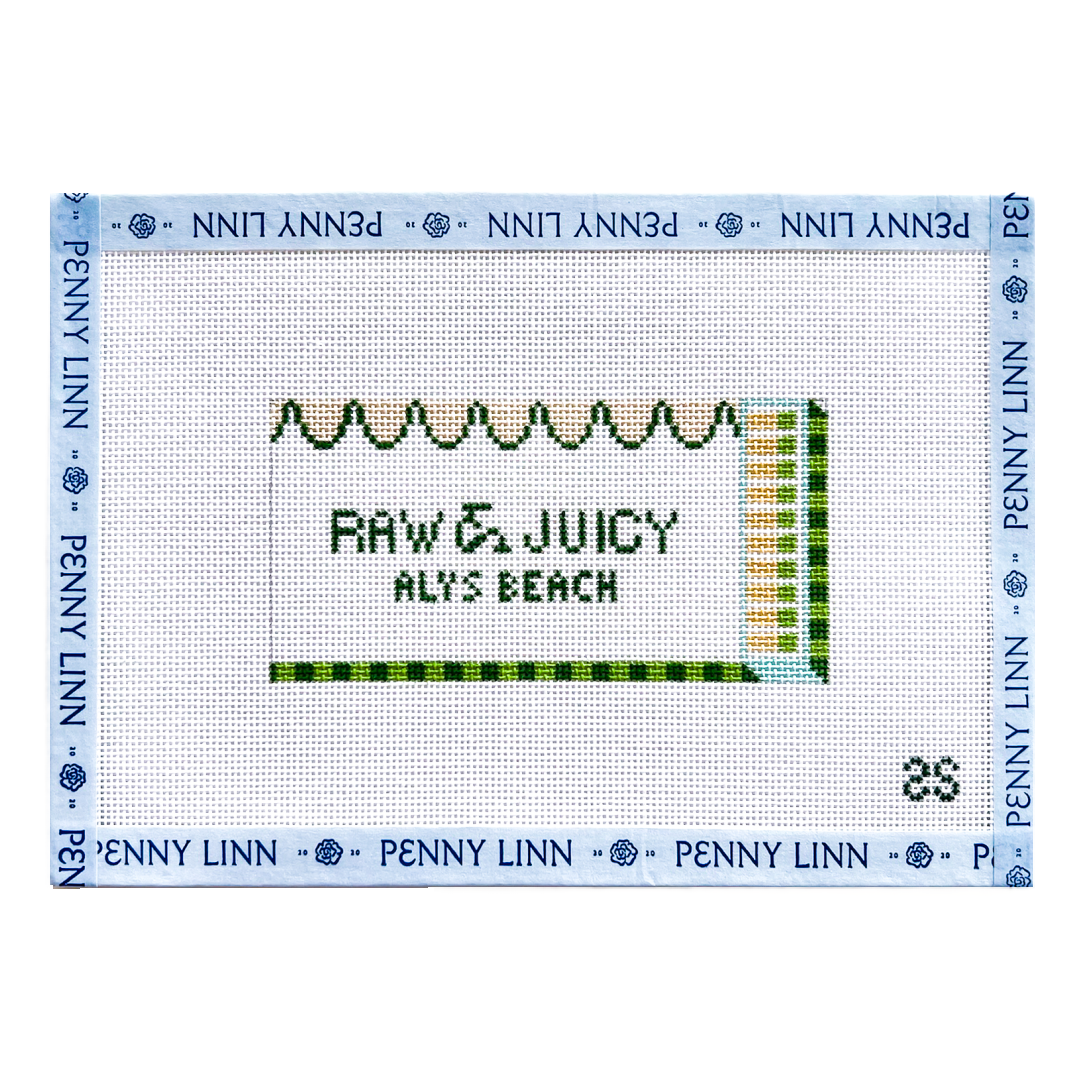 Raw & Juicy Matchbook Canvas