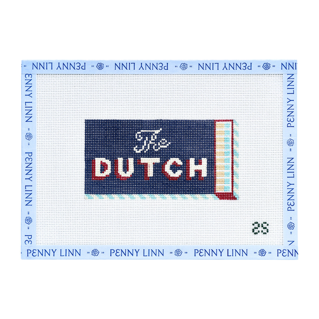 The Dutch Matchbook Canvas