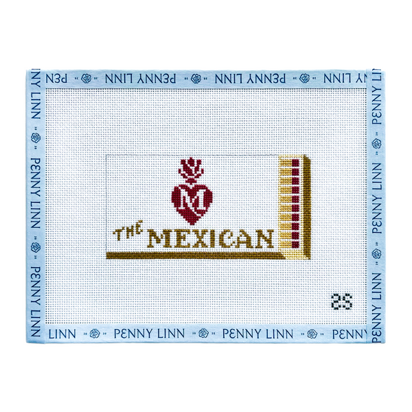 The Mexican Matchbook Canvas