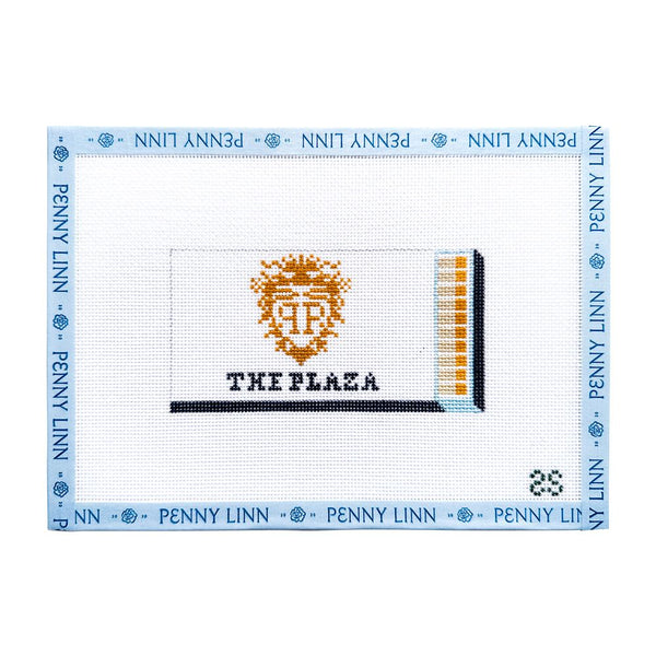 The Plaza Matchbook Canvas