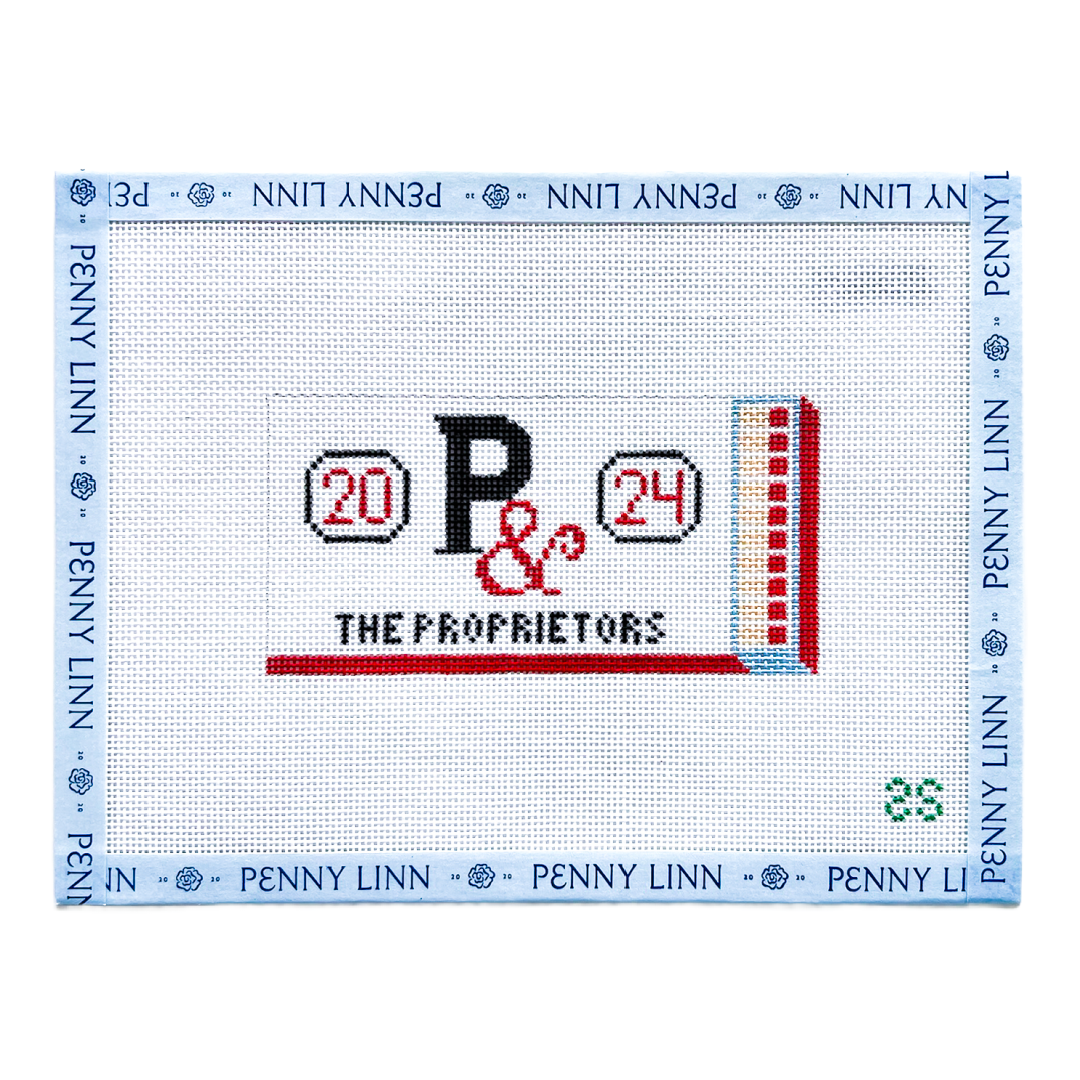 The Proprietors Matchbook Canvas – Penny Linn