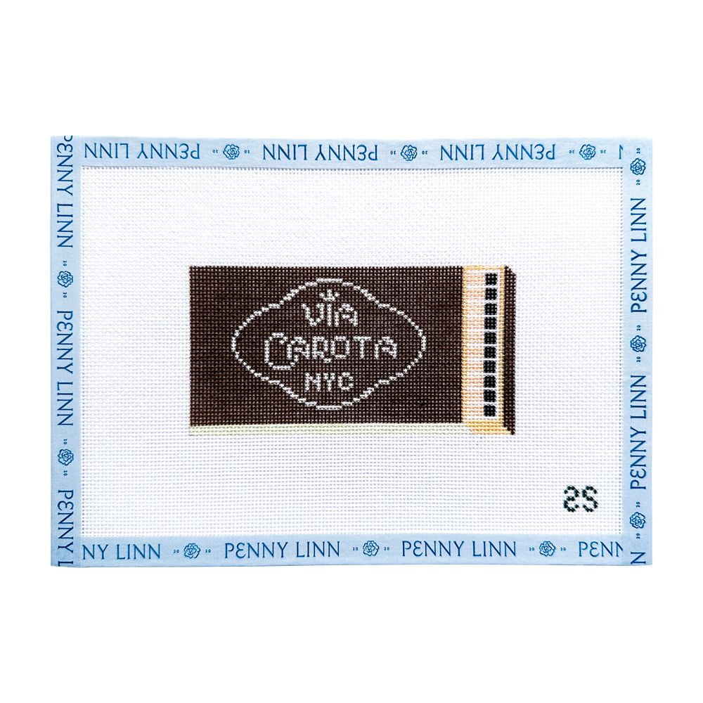 Via Carota Matchbook Canvas – Penny Linn