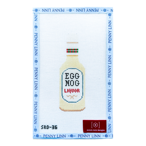Eggnog Liquor Bottle