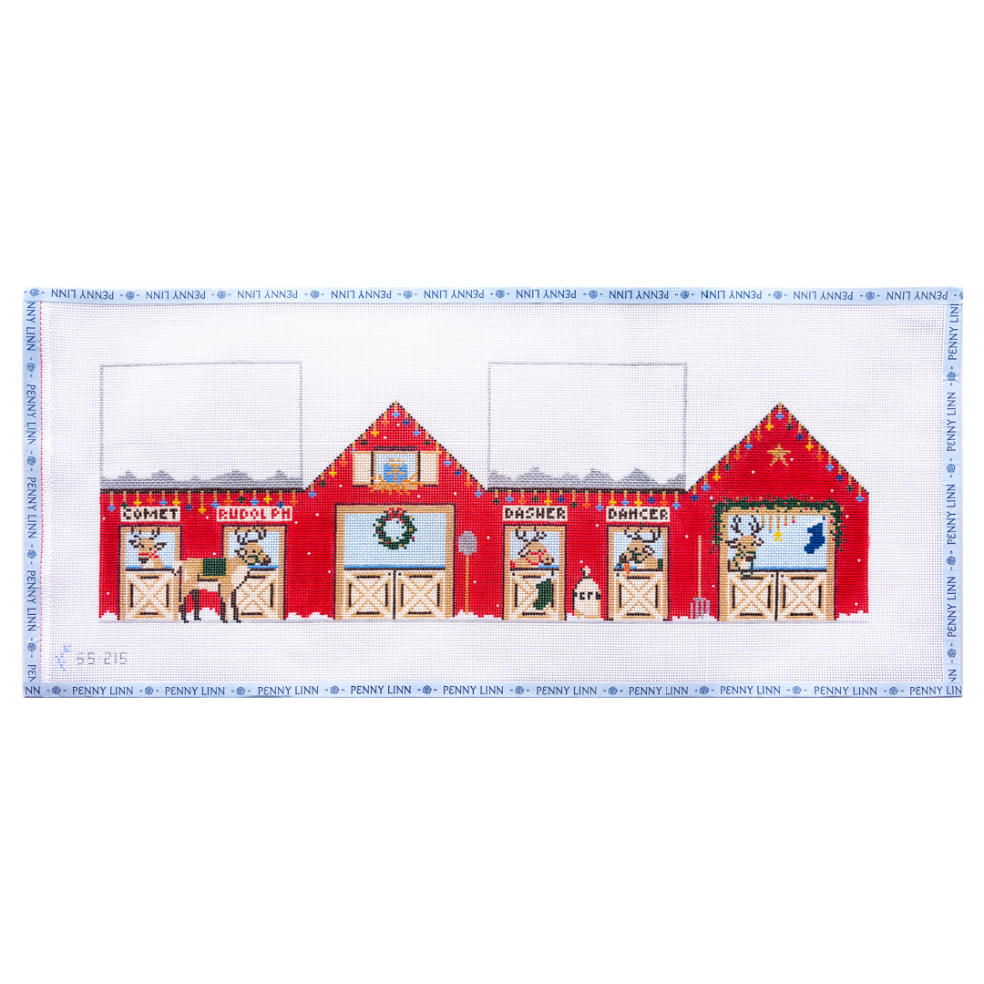 3D Reindeer Barn