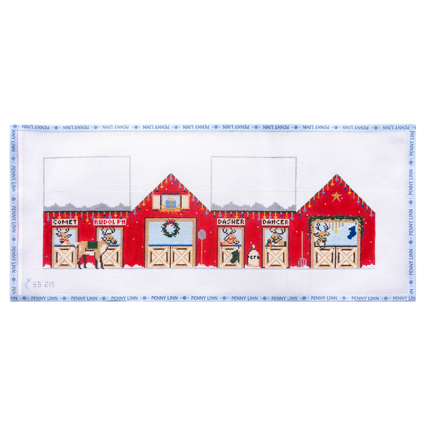 3D Reindeer Barn