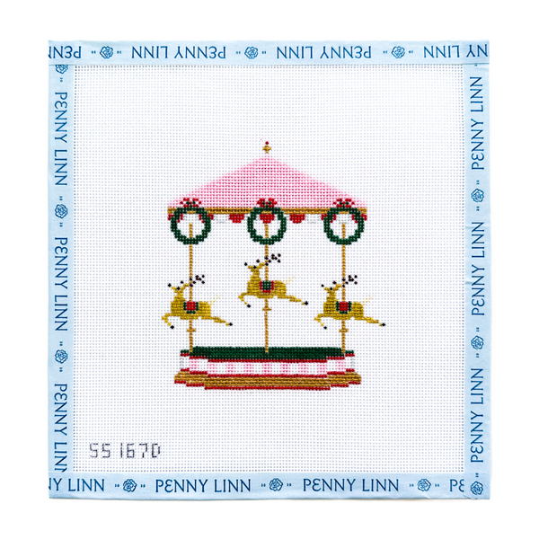 Carousel Needlepoint Goodnight Moon Great Green Room – Penny Linn
