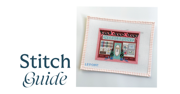 Christmas Village Needlepoint Shop